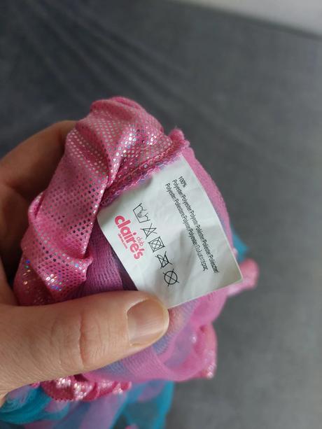 Dvojfarebná tylová suknička zn.claires veľ.98-116, 104