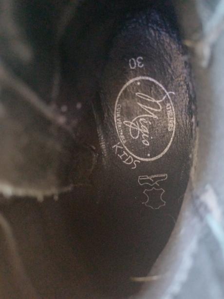 Zachovalé kožené jarné/jesenné topánky 29/30, 30