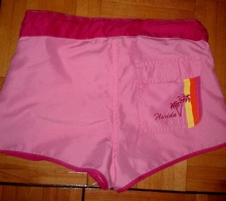 Ružové šortky, kenvelo,128