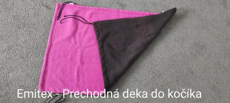 Nepadavá flisová deka emitex, emitex