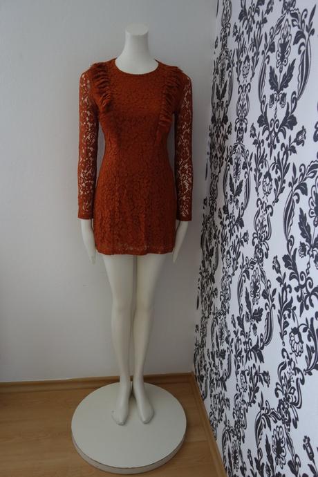 Krajkovane čipkovane šaty, river island,xs