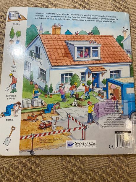 Môj veľký obrázkový slovník - staviame dom, 