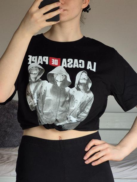 Unisex tričko s potlačou la casa de papel, l