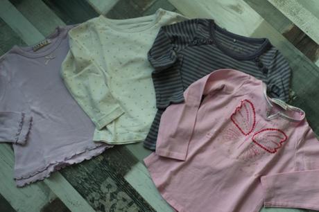 Balík tričiek 4 kusy, 86–98