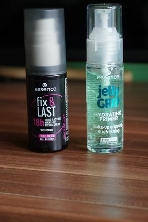 Fixačný sprej a podkladová báza essence, 