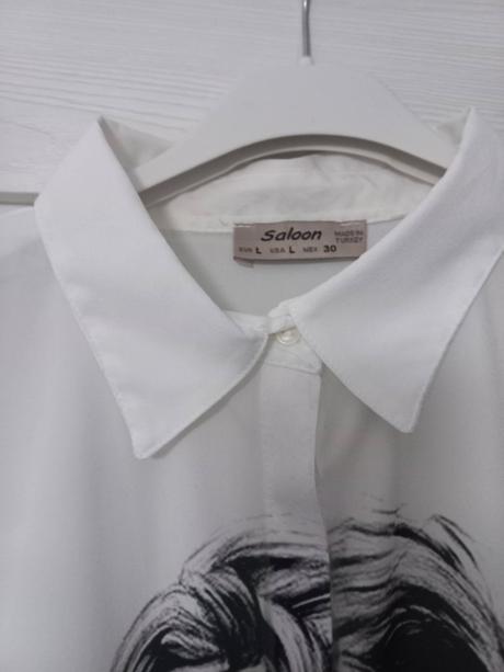 Biela blúzka l, l