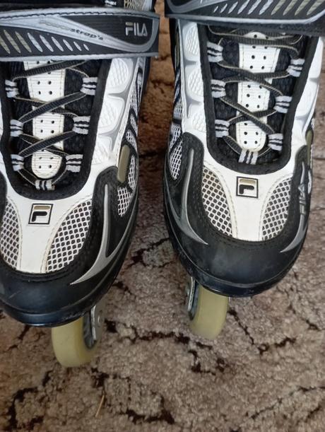 Pánske in- line kolieskové korčule, fila,43