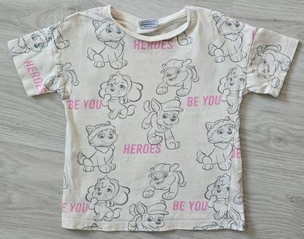 Tričko paw patrol, tesco,104