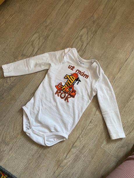 Body k 1. narodeninám veľ. 86, fox & bunny,80