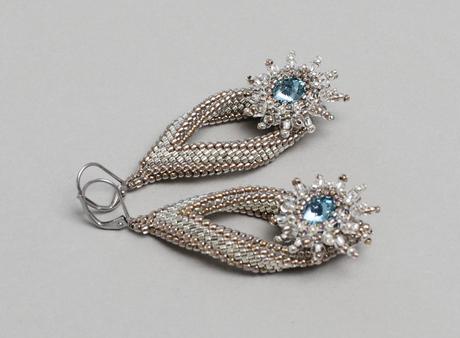 Handmade náušnice nefertiti, na objednávku, 