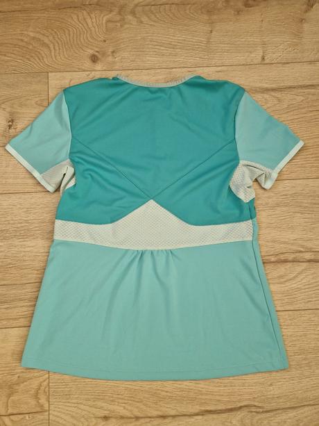 Sportove tricko tyrkysove 152/158, decathlon,152