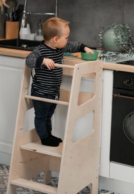 Učiaca veža montessori n2r natural,