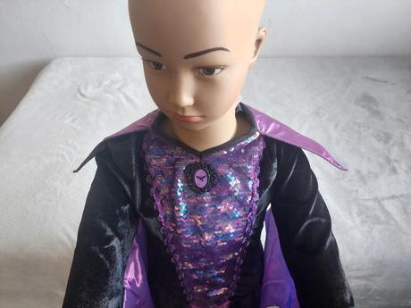 Guirca maleficient karnevalový kostým veľ.110-116,