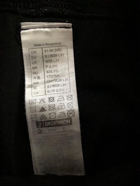 Sportove leginy - xs/s - super stav, decathlon,xs