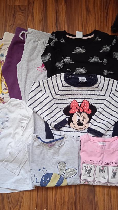 Balík oblecenia 12ks vel.104, 104–116