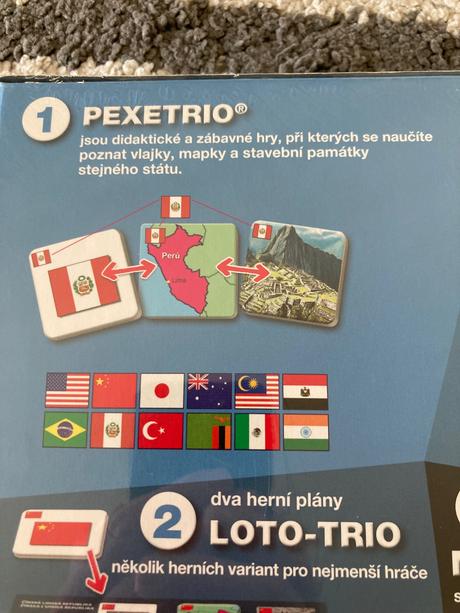 Pexetrio štáty sveta, 