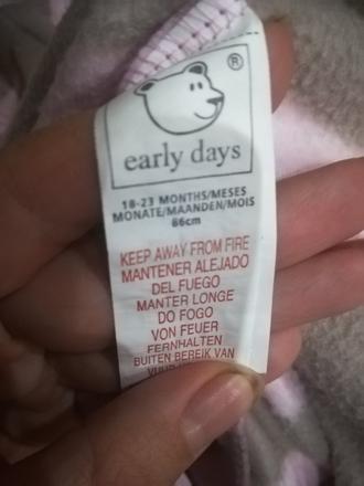 Overal, early days,92