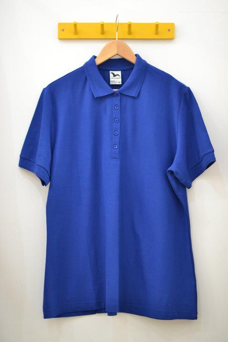 Dámska modrá polokošeľa 2xl, xxl