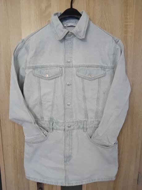 Dámske riflové šaty, zara,l