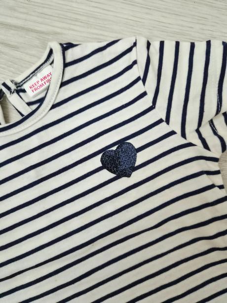 Pásikavé tričko, zara,74