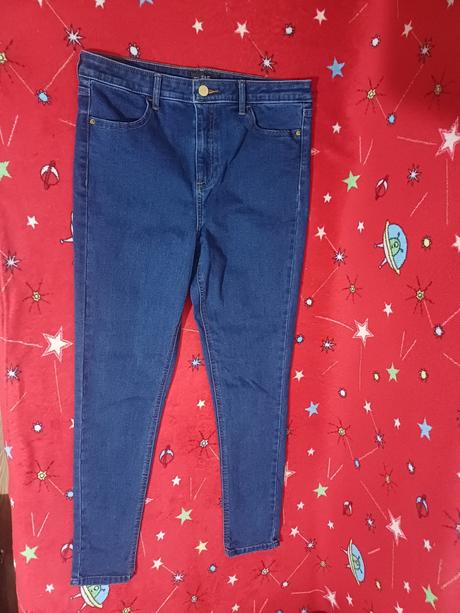 Modré dámske rifle, f&f,40