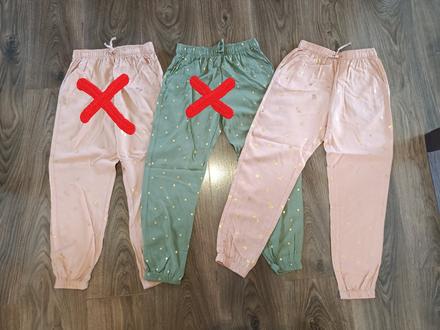 Nohavice hm č.140, h&m,140