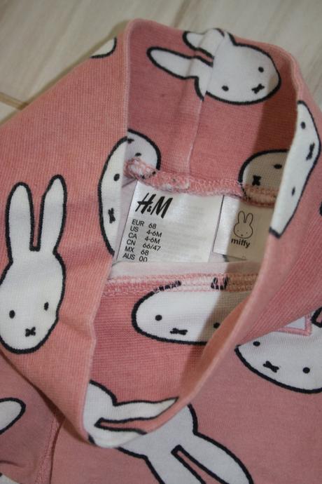 Miffy súpravička legíny/tepláčky, h&m,68