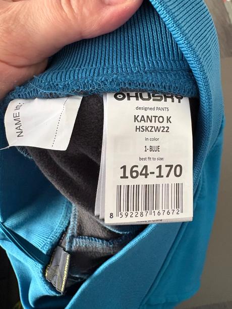 Husky nohavice nenosené 164, husky,164