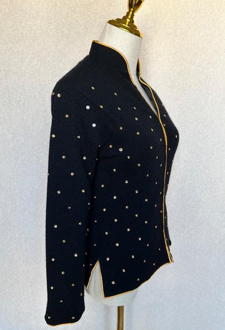 Luxusné merino sako / bolerko, s