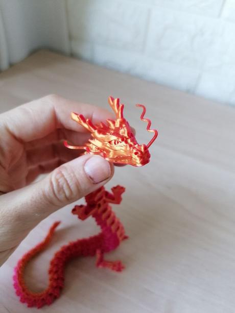3d print flexi drak / dragon, 