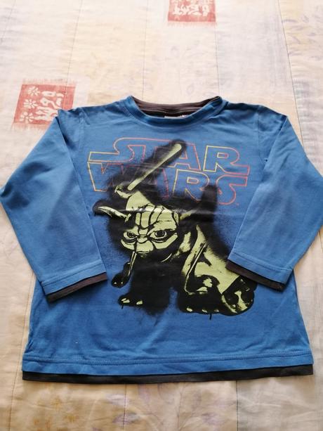 Chlapčenské tričko s dlhým rukávom zn. star wars 1, 122