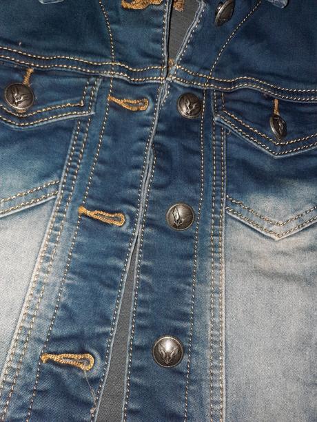 Riflová bunda m.sara, xs