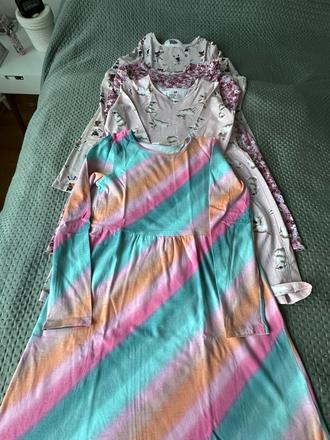 Šaty, mikiny - mix oblečenia, 140–152