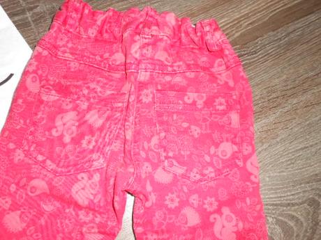 Next dievčenské vzorované nohavice 80-86, next,80