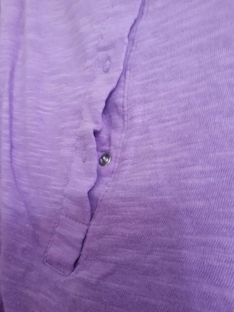 Asymetrické tričko, denim,36