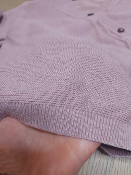 Pletený svetrík biobavlna - top stav, lupilu,92