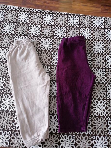 Detské teplákové nohavice 80 (12m) 2ks, 80