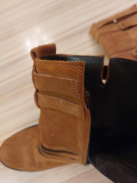 Malo nosené koža bata, baťa,39