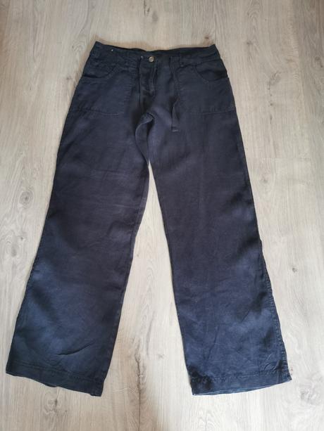Ľanové letné nohavice denim co 38-ka, denim co,38