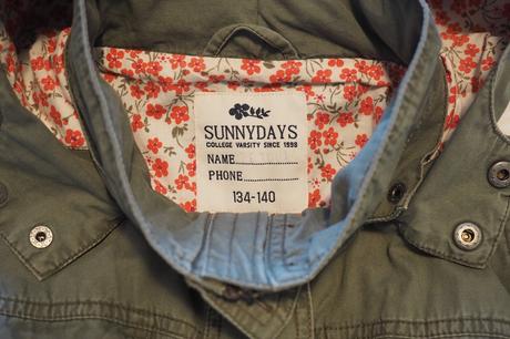 Dievčenská prechodná bunda, 134