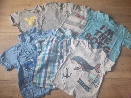 Balik letných tričiek, 7ks, 86–98