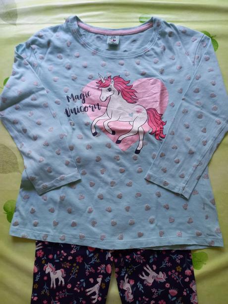 Tričko+leginky / jednorožec, kiki&koko,122