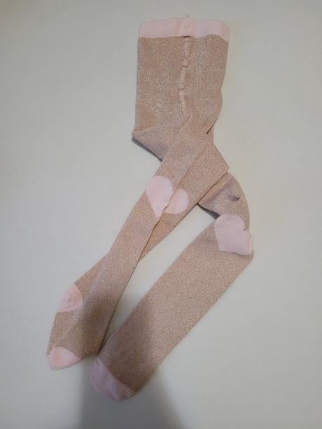 Ruzovo-zlate pancusky, h&m,98