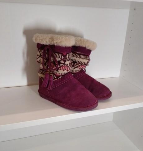 Kozene cizmy s merino kozusinou bearpaw, ugg,35