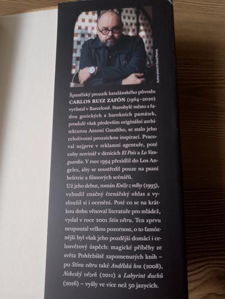 Carlos ruiz zafón - město páry,