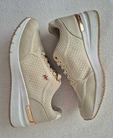 Dámske béžové tenisky mexx, mexx,40