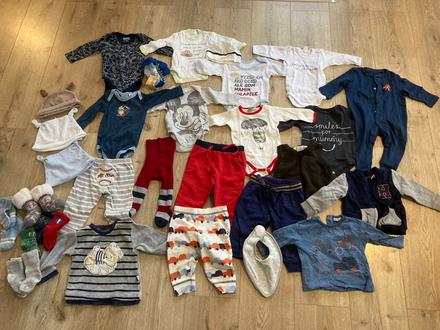 Balik oblecenia - 0-6 mesiacov, 50–62