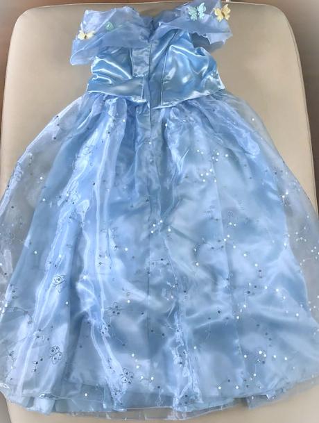 Novy 122/128 kostym popoluška, cinderella,7-8 r., 