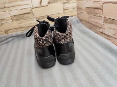 Rieker 38 - dámske zateplené čierne topánky, rieker,38