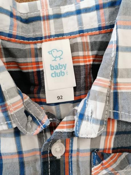 Košeľa kockovaná, c&a,92